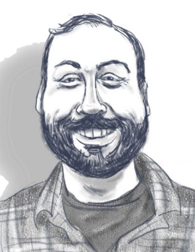 brook williams caricature