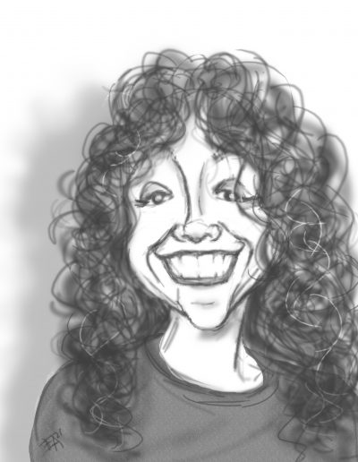 cassie pataro caricature