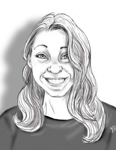 Claire-400x516 claire kerk caricature