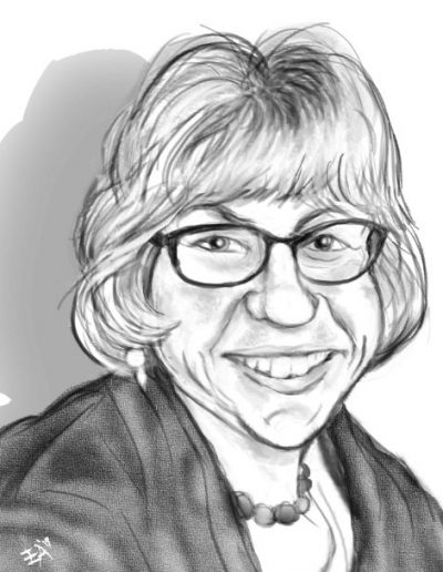 kathy kuehling caricature